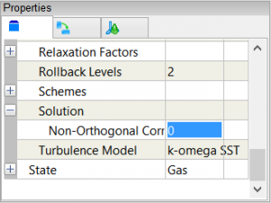 Non-Orthogonal Corrections Property