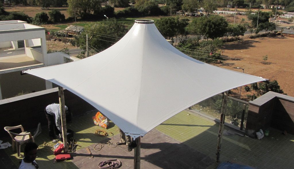 Tensile Fabric Canopy Structure Design 11