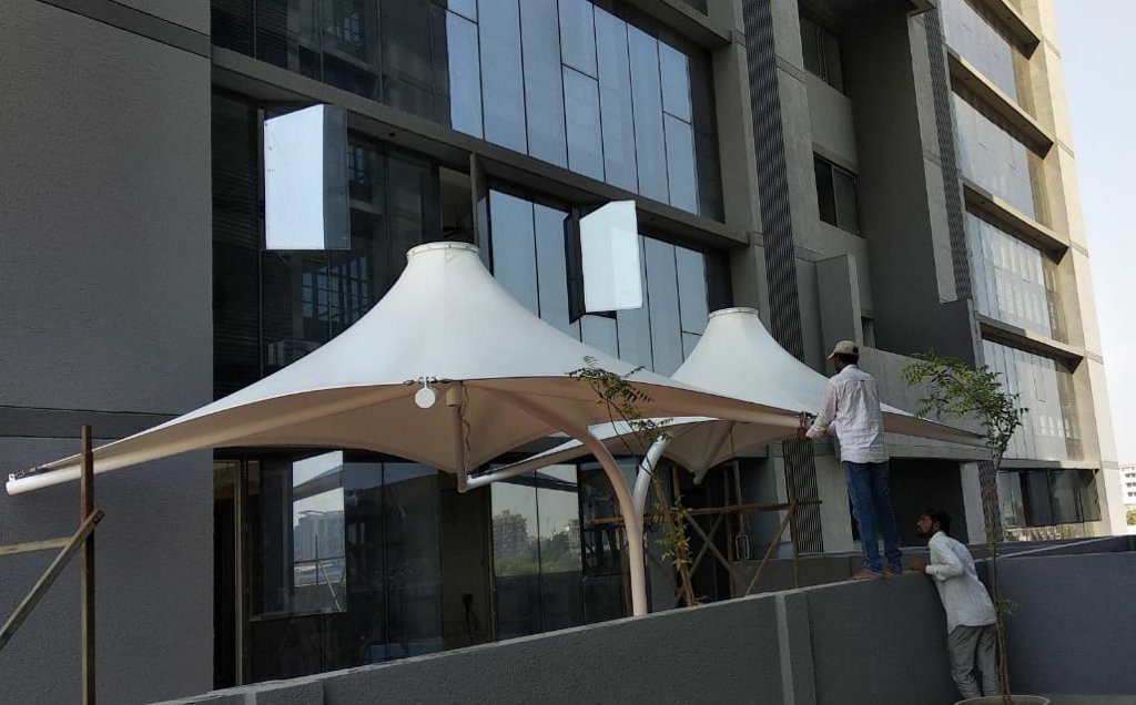 Tensile Umbrella Structure 04