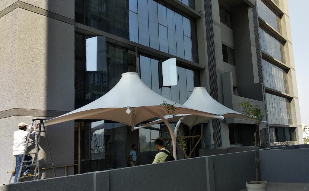 Tensile Umbrella Structure 01